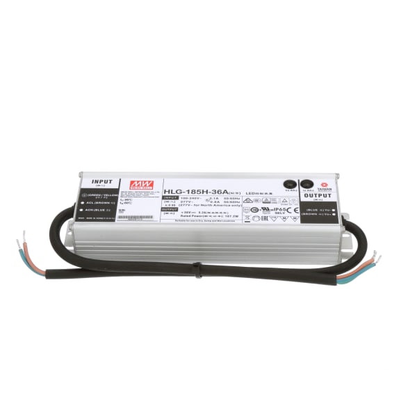 HLG-185H-12A MEANWELL AC-DC Single Output LED Driver Mix M