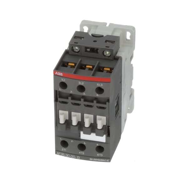 Contactor, Non-Reversing, 100-250VDC Coil, 26A, 3-Pole, AF26 Series