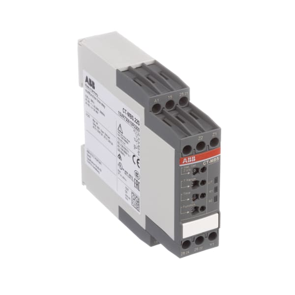 ABB - 1SVR730010R3200 - Time Delay Relay, 0.05 Sec to 300 hours, 2 SPDT ...