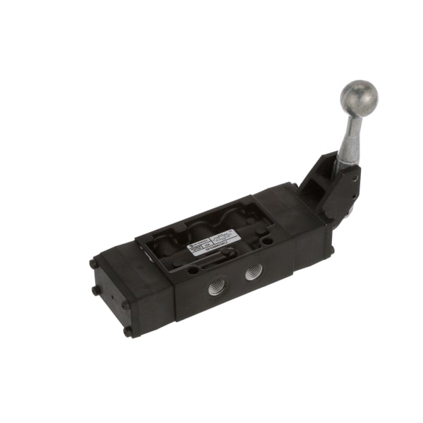 K81DA00KC0KL2 Manual Valve,1/4 NPT, 150 psig, 5/3, Air