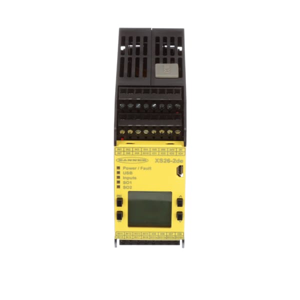Banner Engineering XS262DE Safety Controller, 26 Input, 2 Outputs, 24VDC, Screw