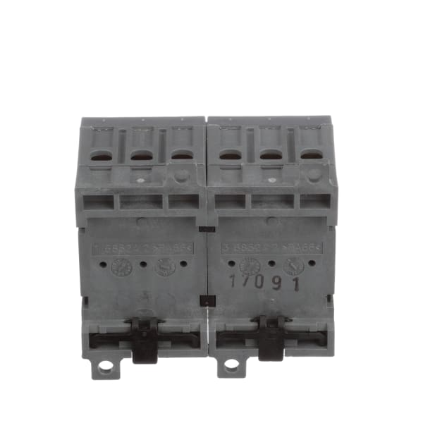 ABB - OT40F3C - Manual Transfer Switch 40A 3 Poles 600VAC, DIN Rail ...