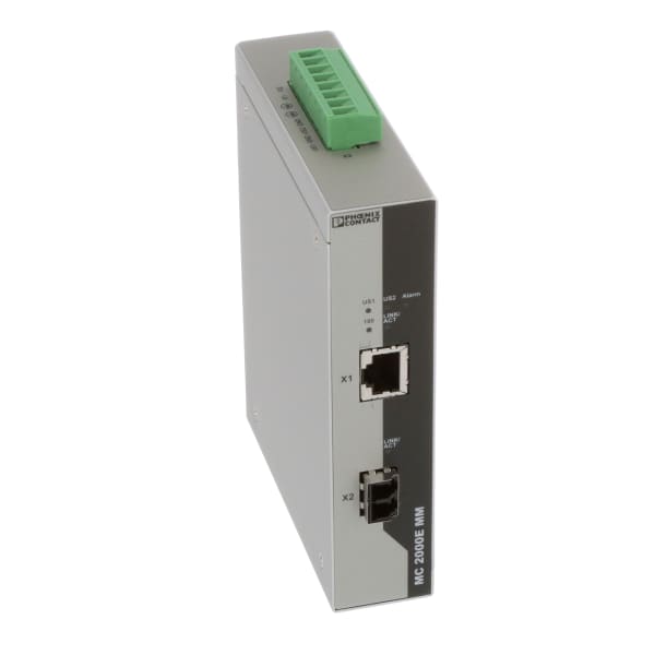 FO Converter w/LC Duplex Fiber Optic Connection; FLMC 2000E LC