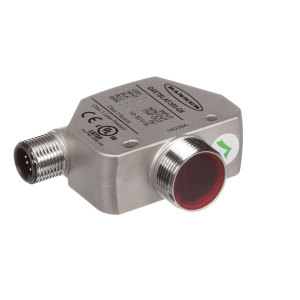 Banner Engineering Q4XTBLAF300Q8 Photoelectric Sensor, Laser