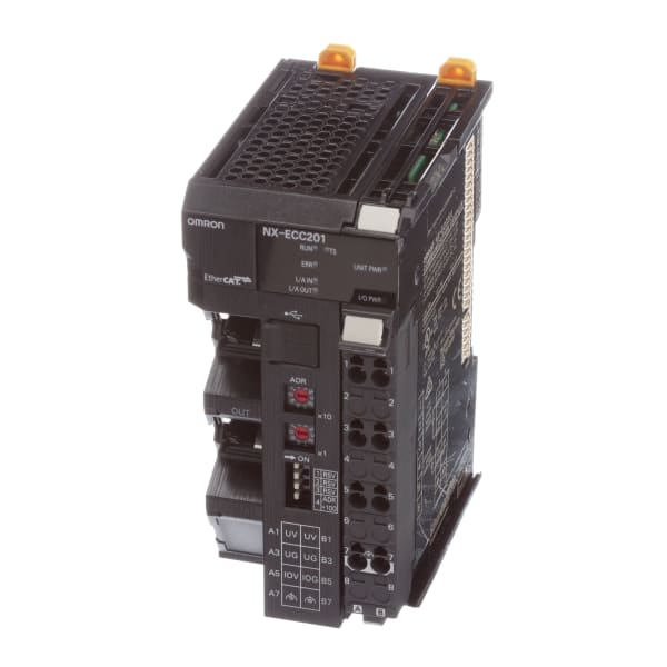 Omron Automation - NX-ECC201 - PLC Expansion Module, EtherCAT