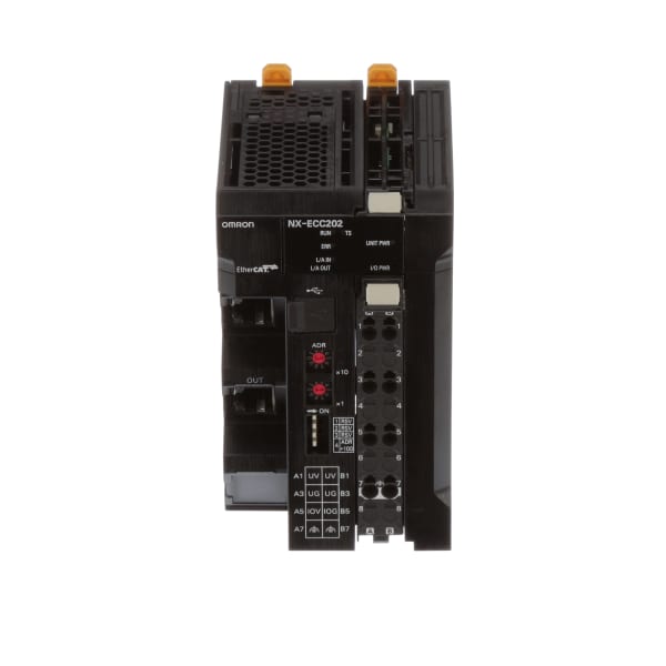 Omron Automation - NX-ECC202 - PLC Expansion Module, EtherCAT 