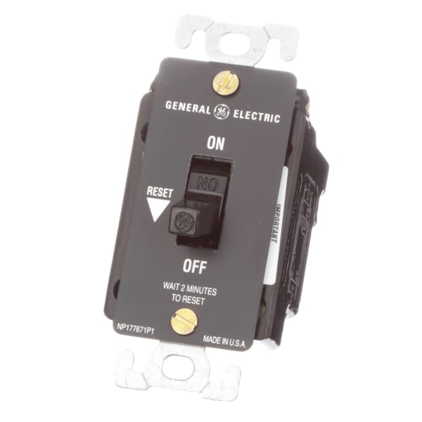 Industrial Connections & Solutions GE - CR101Y - Manual Motor Starter,  Single-Phase, 1-Pole, 16A, NEMA 1, Toggle-Operated, Open - RS