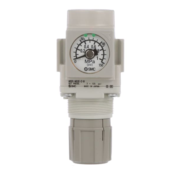 SMC Corporation - AR20-N02E-Z-B - Regulator, 1/4PT, Airline, Backflow ...