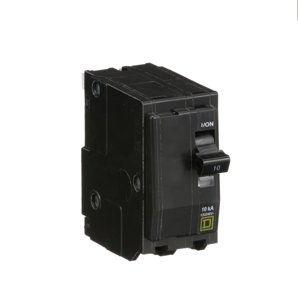 Square D QO210 Miniature Circuit Breaker, 2 POLE, 120/240V, 10A RS