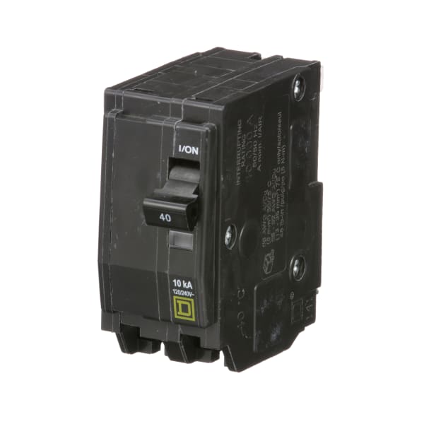 Square D - QO240 - Miniature Circuit Breaker, 2 POLE, 120/240V, 40A - RS