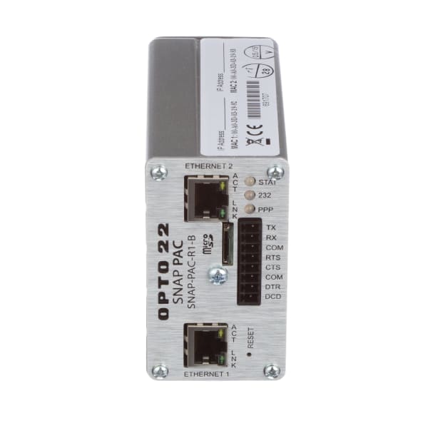 Opto22 - SNAP-PAC-EB2 - OBSOLETE - SNAP PAC Ethernet Brain,  analog/digital/serial