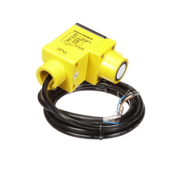 Banner Engineering - Q45ULIU64BCR - Ultrasonic Proximity Sensor,30 mm ...