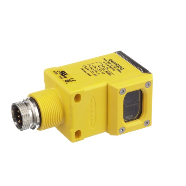Banner Engineering Q45VR3DQ Photoelectric Sensor, Diffuse, 450mm