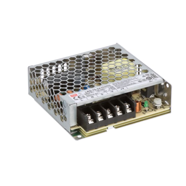 LRS-75-24 MEAN WELL 75W 24VDC 3.2A 115/230VAC Enclosed Switching Power  Supply - LRS-75-24|STEPPERONLINE