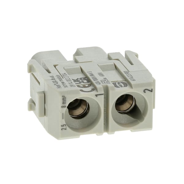 HARTING - 09140022704 - Connector, Power, Heavy Duty, HAN MOD 40A MOD 2 ...