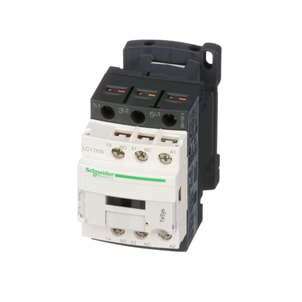 Contactor LC1, 3P, 5.5 kW, 480VAC, TeSys Deca Series