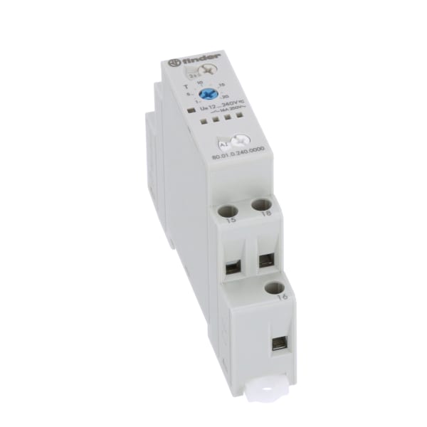 Time Delay Relay SPDT, Multi-Function, 0.1 Sec., 240V, 16A, IP21, 80 Series