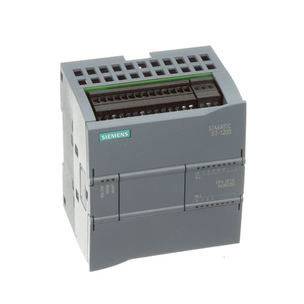 PLC, Logic Controller, 6 Digital In 4 Digital Out 2 Analog In, S7-1200 Series