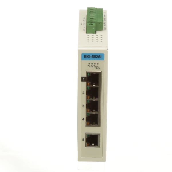 Advantech - EKI-5525I-AE - 5-port 10/100Mbps Lite-Managed Ethernet ...