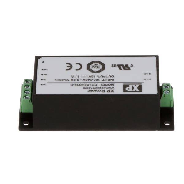 XP Power - ECL25US12-S - Power Supply AC-DC 12V 2.1A 85-264V In ...