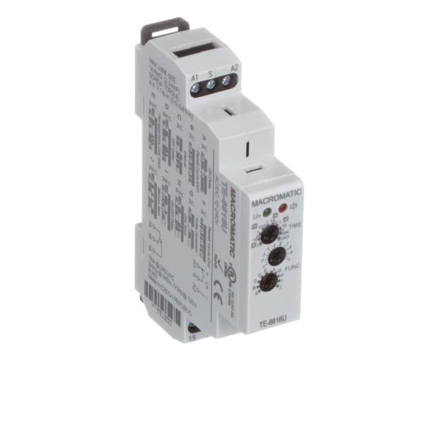 Macromatic - TE-8816U - Relay, Time Delay, Multi-Function, 12 -240VAC ...