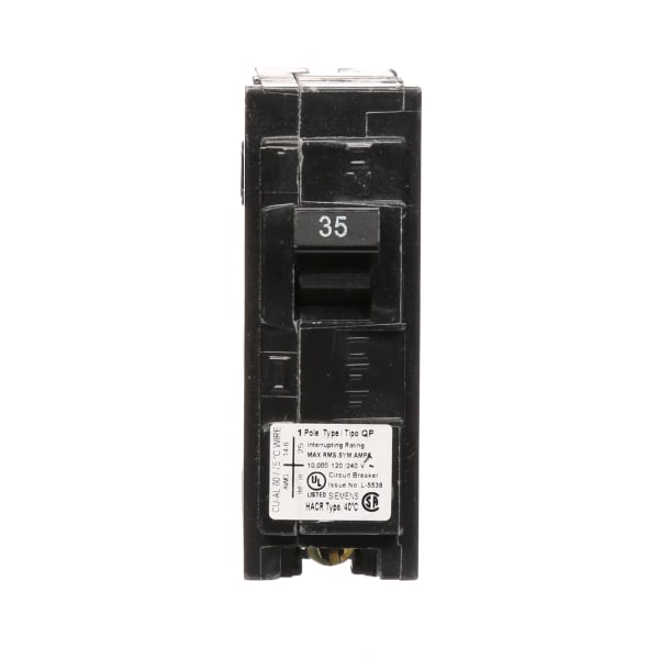 Siemens - Q135 - Circuit Breaker 35A 1P 120V 10K QP - RS