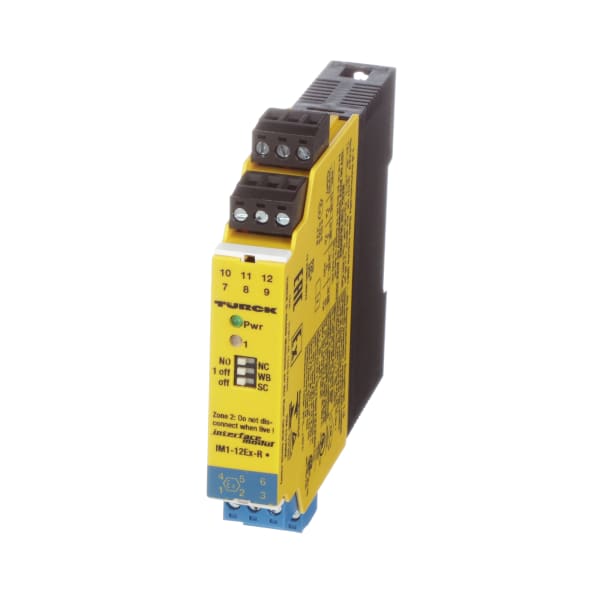 Turck - IM1-12EX-R - One Channel Switch amplifier with Relay