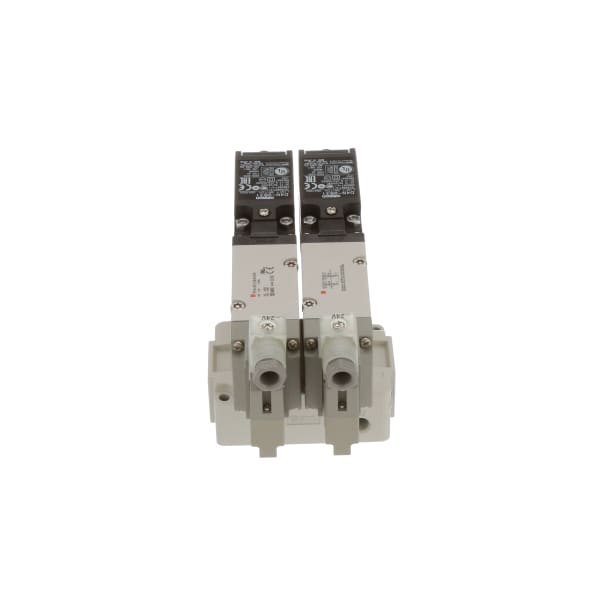 SMC Corporation - VP544-5DZ1-03N-M-X538 - Valve, residual pressure relief,  ISO13849-1, 3/8NPT, M12 (Omron) - RS