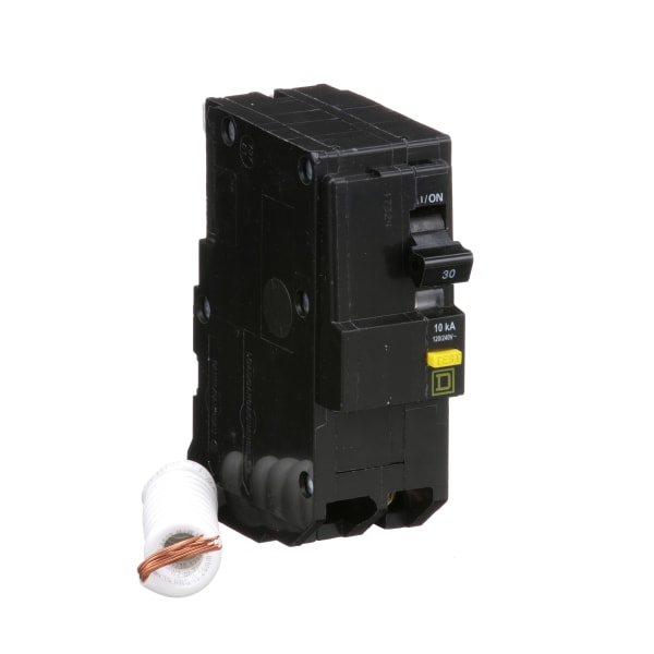 Square D - Qo230gfi - Miniature Circuit Breaker, 30a, 2 Pole, 120 240v 