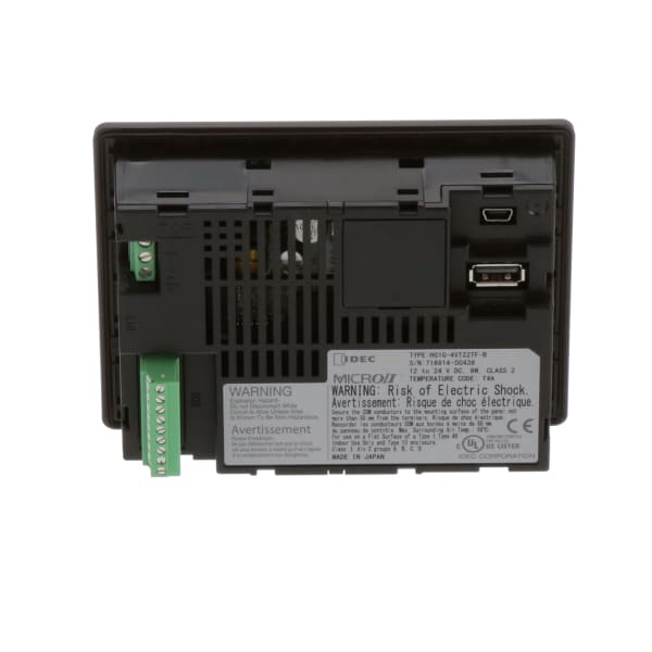 IDEC Corporation - HG1G-4VT22TF-B - HMI 4.3