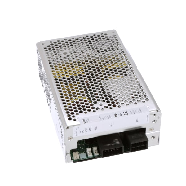 La fuente de alimentación de AC-DC, 48V, 6.5A, 85-264VIn, incluido, Pnl Mnt, anuncio, conecta