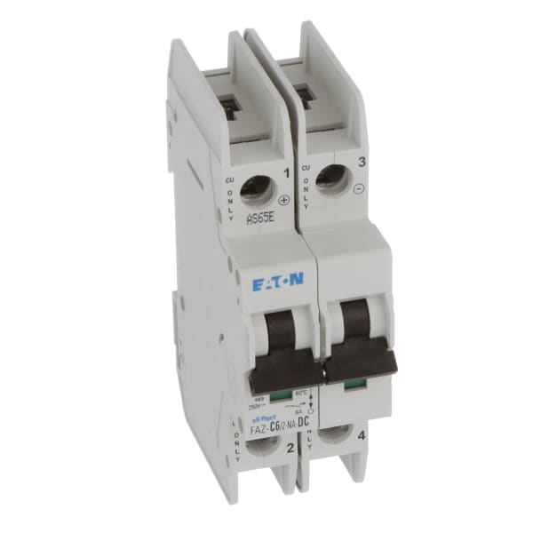 Eaton Cutler Hammer FAZC6/2NADC Circuit Breaker, Miniature