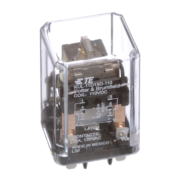 GPR Relay DPDT 10A 12VDC LATCH RELAY 3-1393115-0