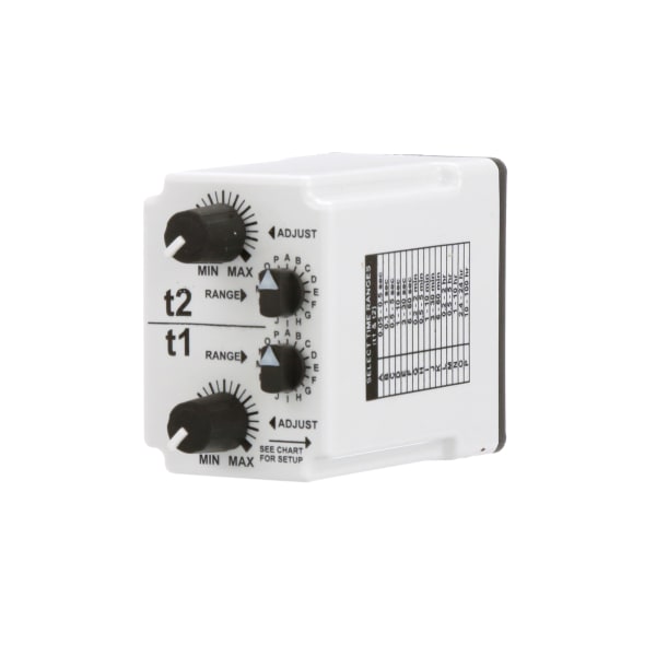 Macromatic TR6512U Time Delay Relay, Plugin, Cycle (On 1st), 24