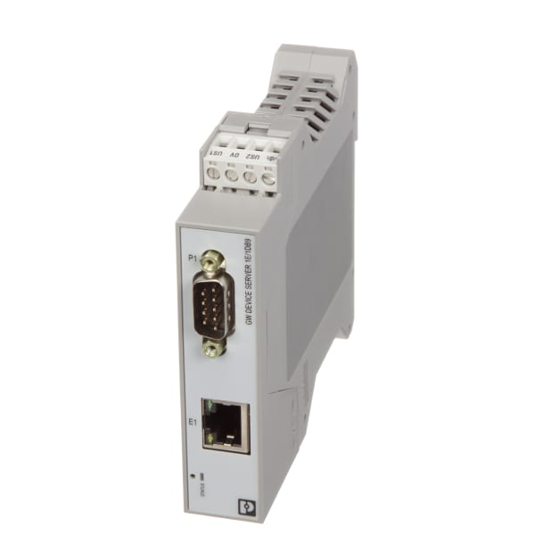 Device Server, 1 Serial RS-232/422/485 to 1 Ethernet RJ45 Converter