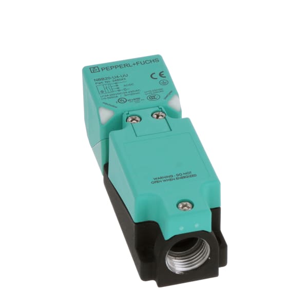 Inductive Prox Sensor, NO NC, 2 Wire, 20 mm Distance, Flush, Comfort Series