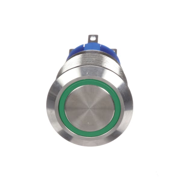 RS PRO 1115810 DPDT Push Button Switch 19mm IP67 Flat Round Panel