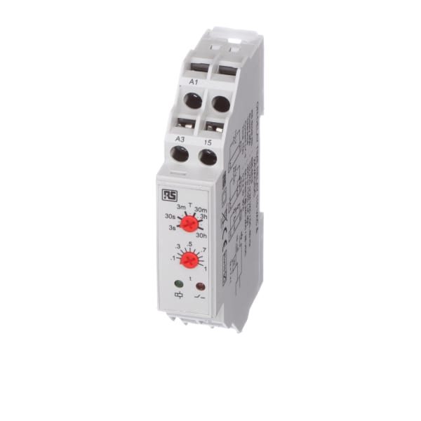 Time Delay Relay On-Delay SPDT 0.3 Second-30 Hours 24VAC/24VDC/110VAC