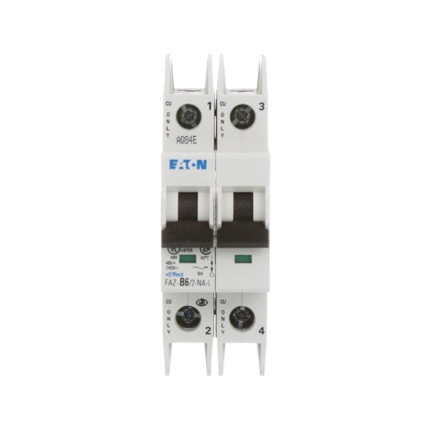 Eaton - Cutler Hammer - FAZ-B6/2-NA-L - Circuit Breaker,FAZ,B Curve,2 ...