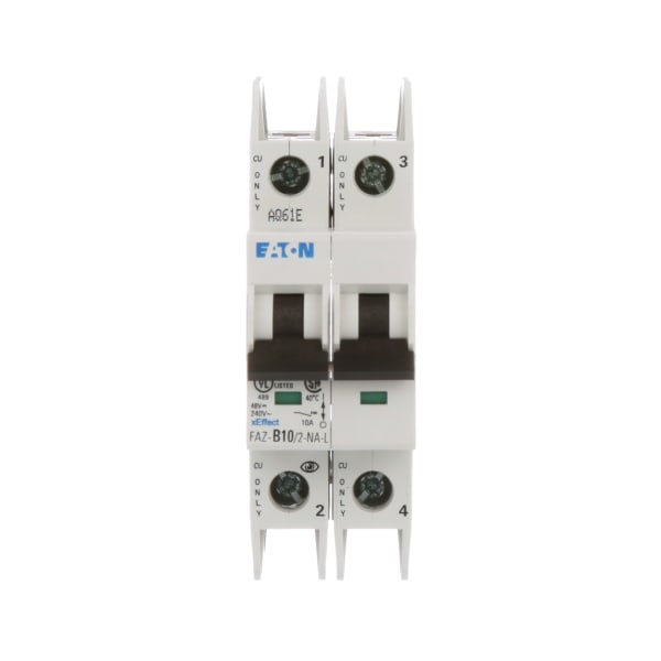 Eaton - Cutler Hammer - FAZ-B10/2-NA-L - Circuit Breaker, FAZ, B Curve ...