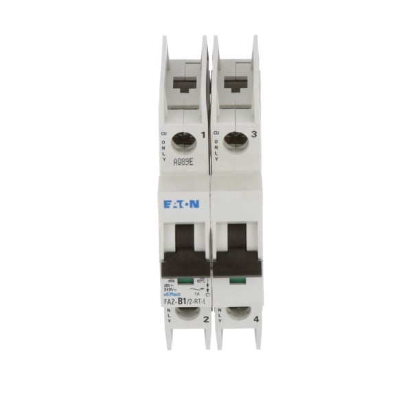 Eaton - Cutler Hammer - FAZ-B1/2-RT-L - Circuit Breaker,FAZ,B Curve,2 ...