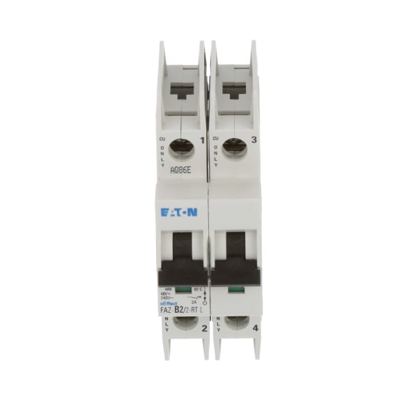 Eaton - Cutler Hammer - FAZ-B2/2-RT-L - Circuit Breaker,FAZ,B Curve,2 ...