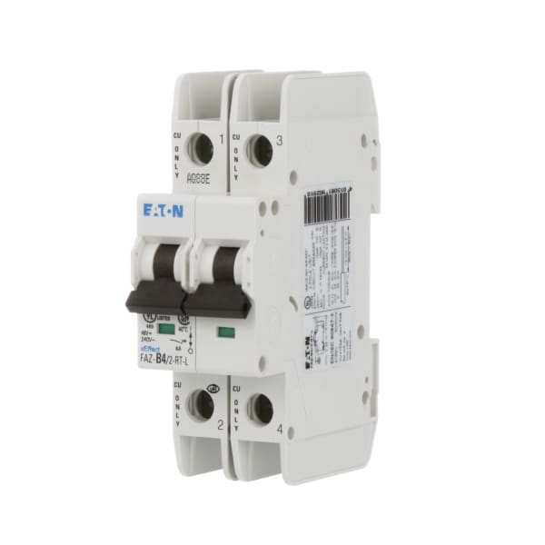 Eaton - Cutler Hammer - FAZ-B4/2-RT-L - Circuit Breaker,FAZ,B Curve,2 ...