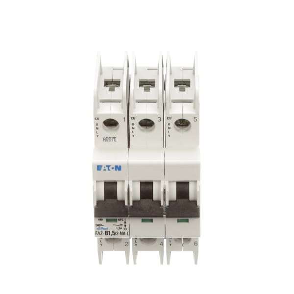 Eaton - Cutler Hammer - FAZ-B1.5/3-NA-L - Circuit Breaker,FAZ,B Curve,3 ...