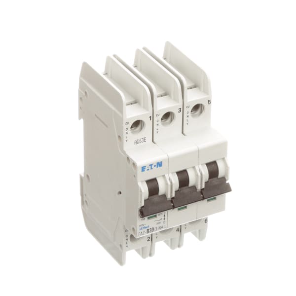 Eaton - Cutler Hammer - FAZ-B30/3-NA-L - Circuit Breaker;FAZ;B-Curve;3 ...