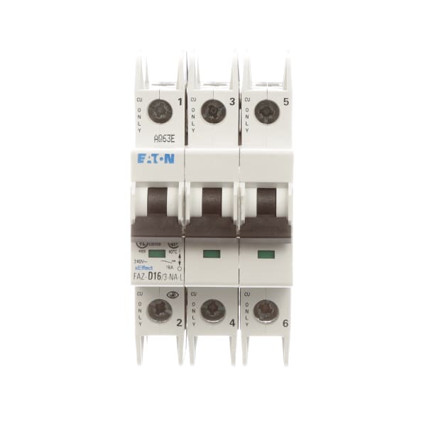 Eaton - Cutler Hammer - FAZ-D16/3-NA-L - Miniature Circuit Breakers, D ...