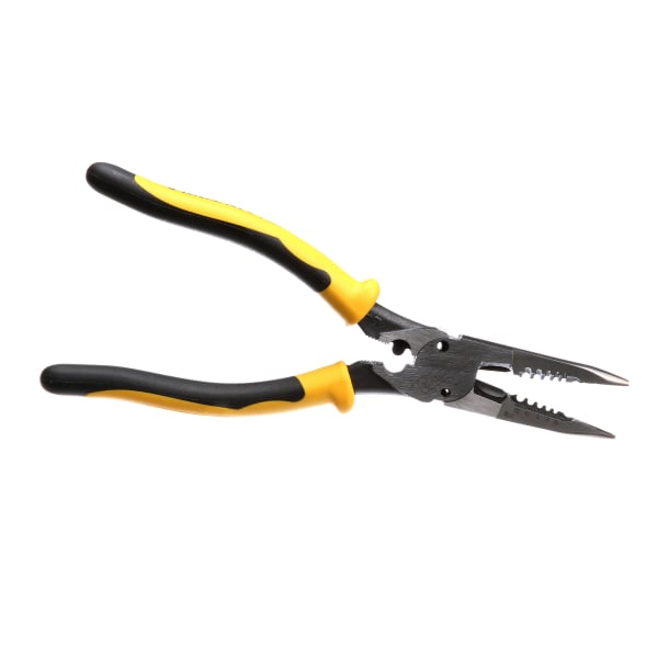 Klein Tools J207-8CR - Pliers, All-Purpose Needle Nose Pliers with Crimper,  8.5-Inch