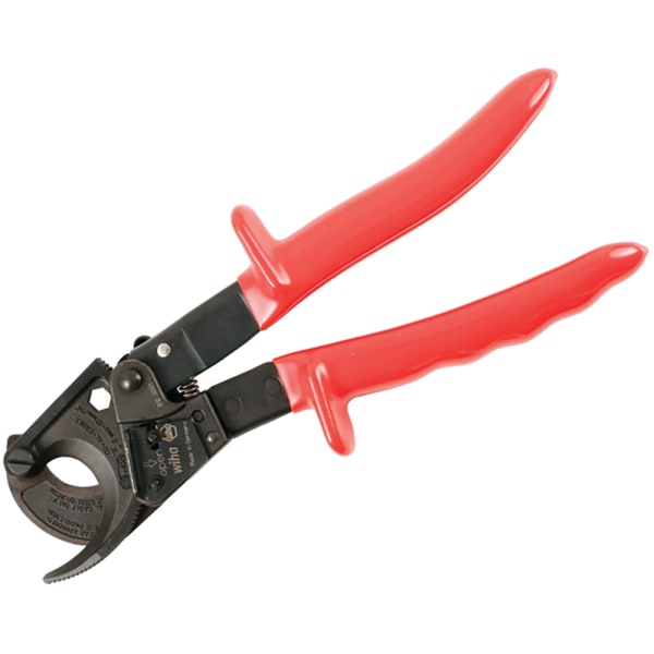 Wiha Tools - 11960 - Cable Cutters; Ratcheting; 10