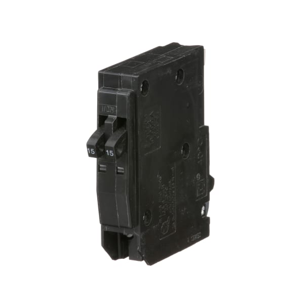 Square D - QOT1515 - Tandem Mini Circuit Breaker, 15A, 1 Pole, 120/240V ...