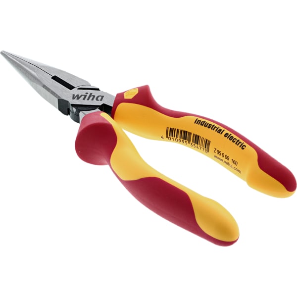 Insulated Bent Nose Pliers 6.3